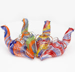 5" Duck glass hand pipe_1