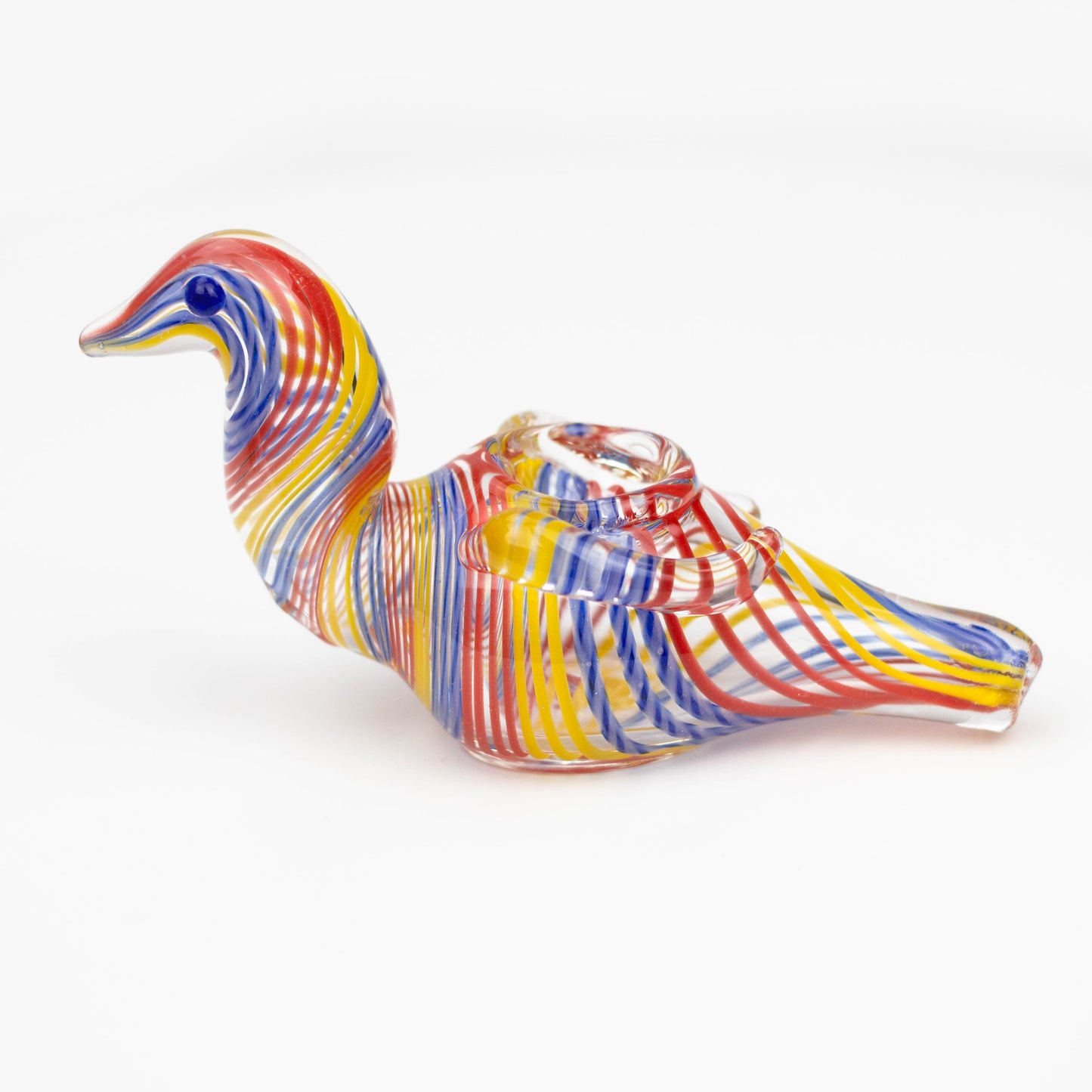5" Duck glass hand pipe_4
