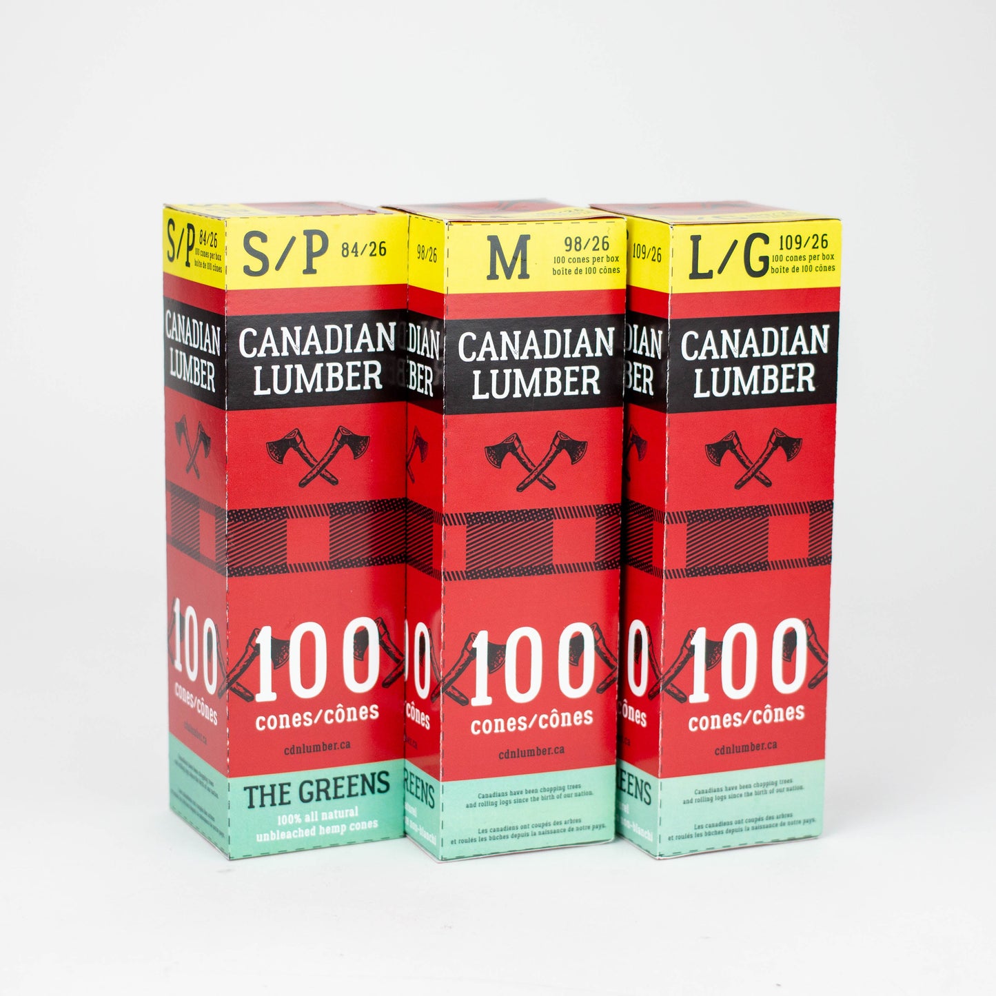CANADIAN LUMBER PRE- ROLLED CONE MINI TOWERS OF 100 CONES_0