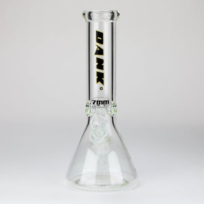 Dank -12" 7mm glass bong with Glitter Logo_6