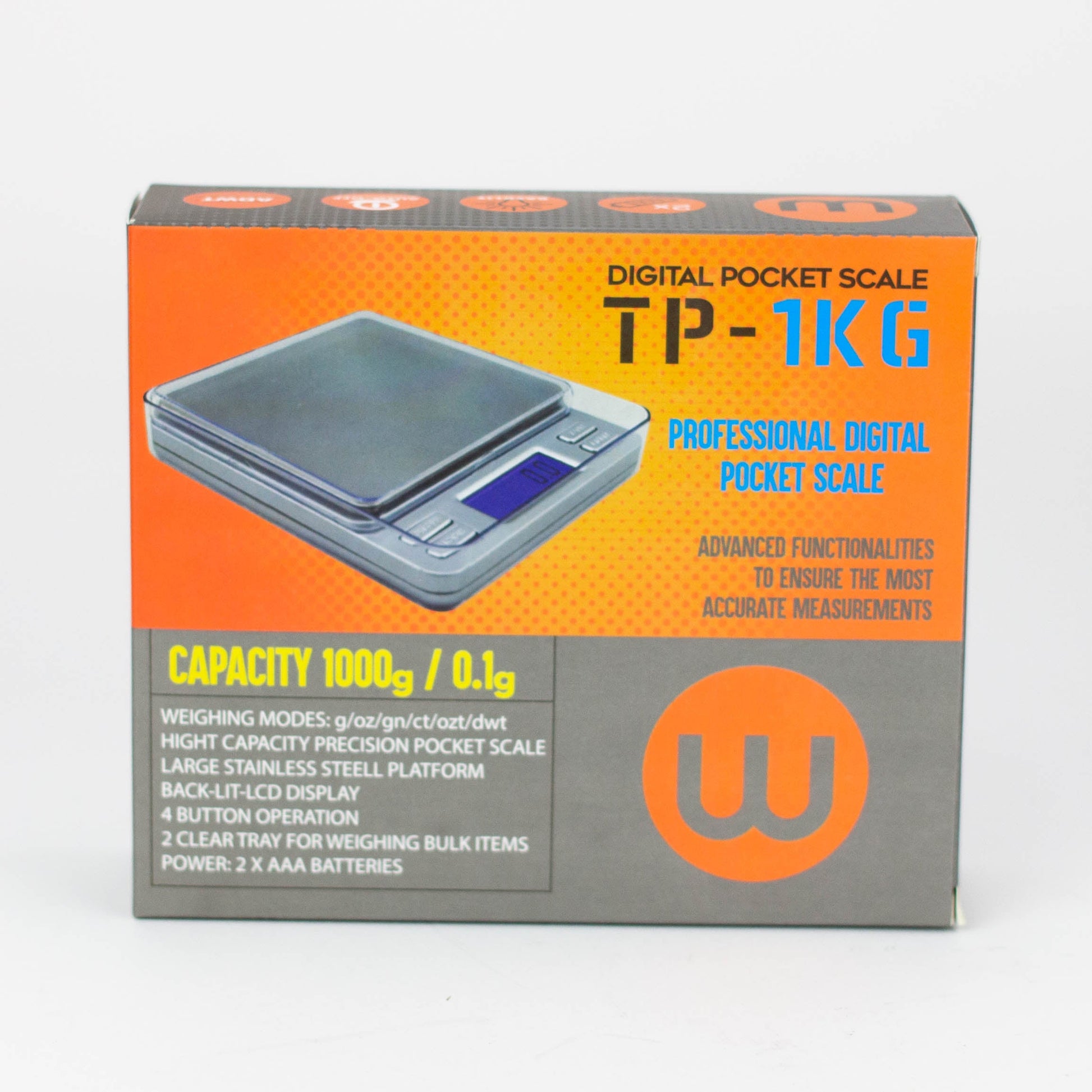 Weigh Gram - Digital Pocket Scale [TP-1KG]_4