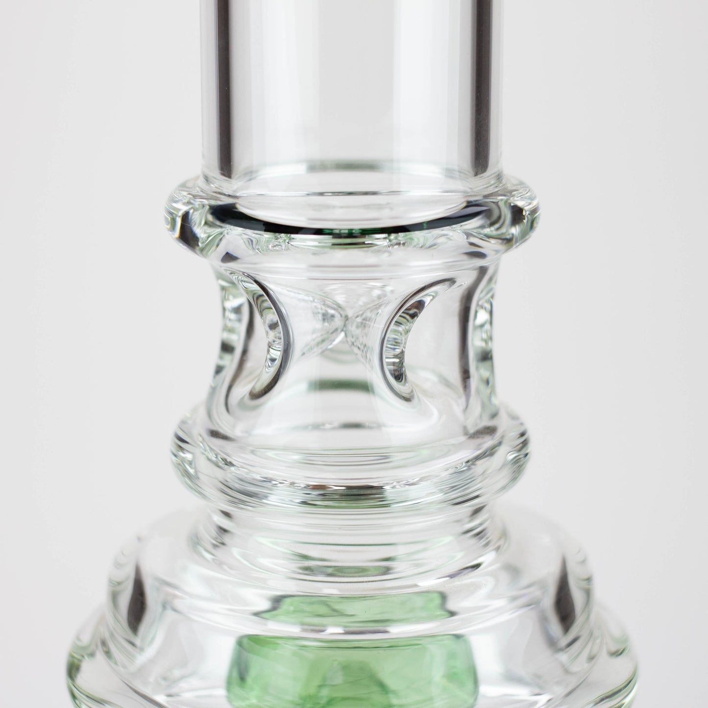 H2O | 21" Dual percolator glass water bong [H2O-5019]_6