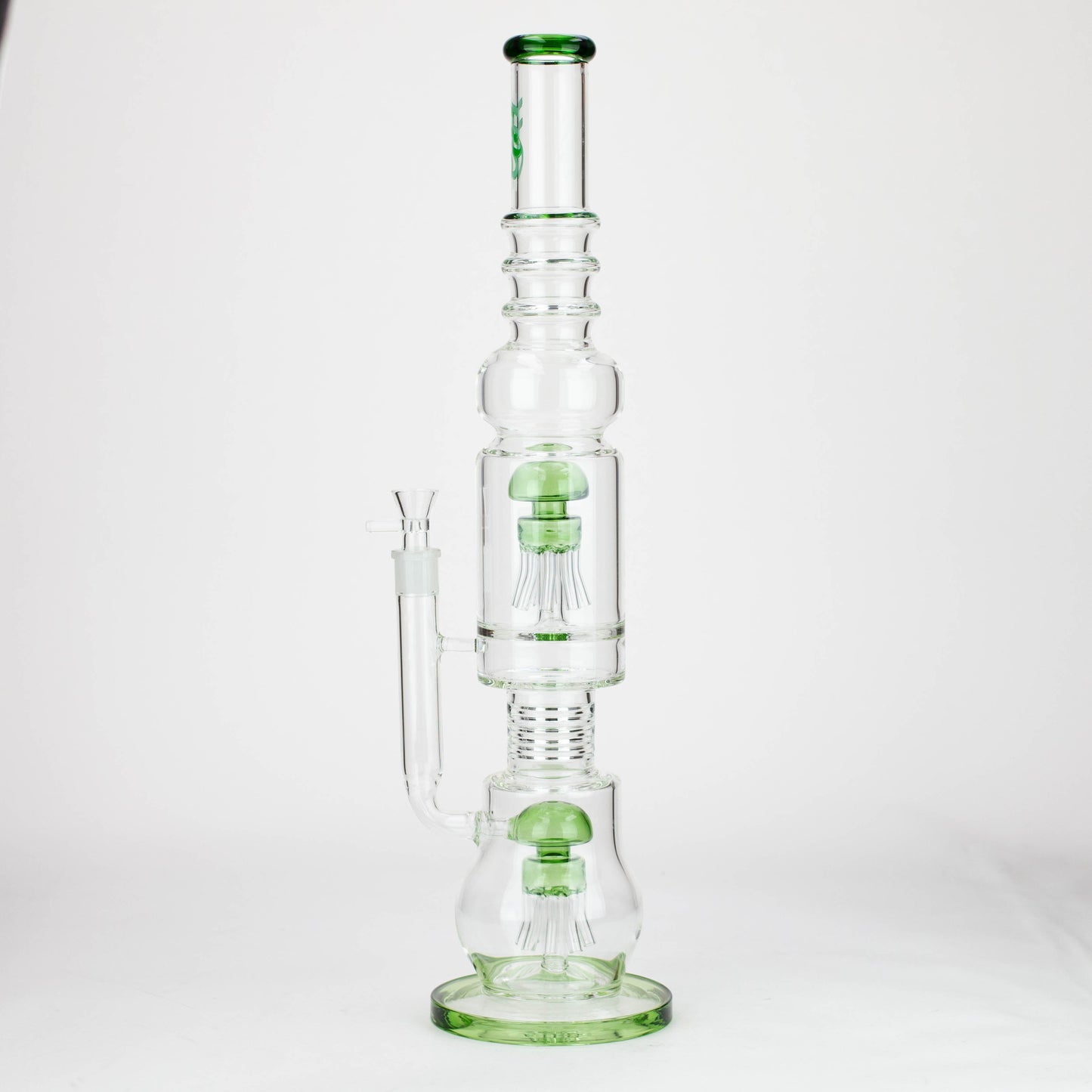 H2O | 21" Percolator glass water bong [H2O-5018]_4