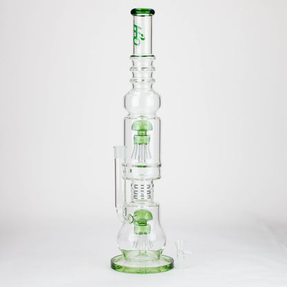 H2O | 21" Percolator glass water bong [H2O-5018]_1