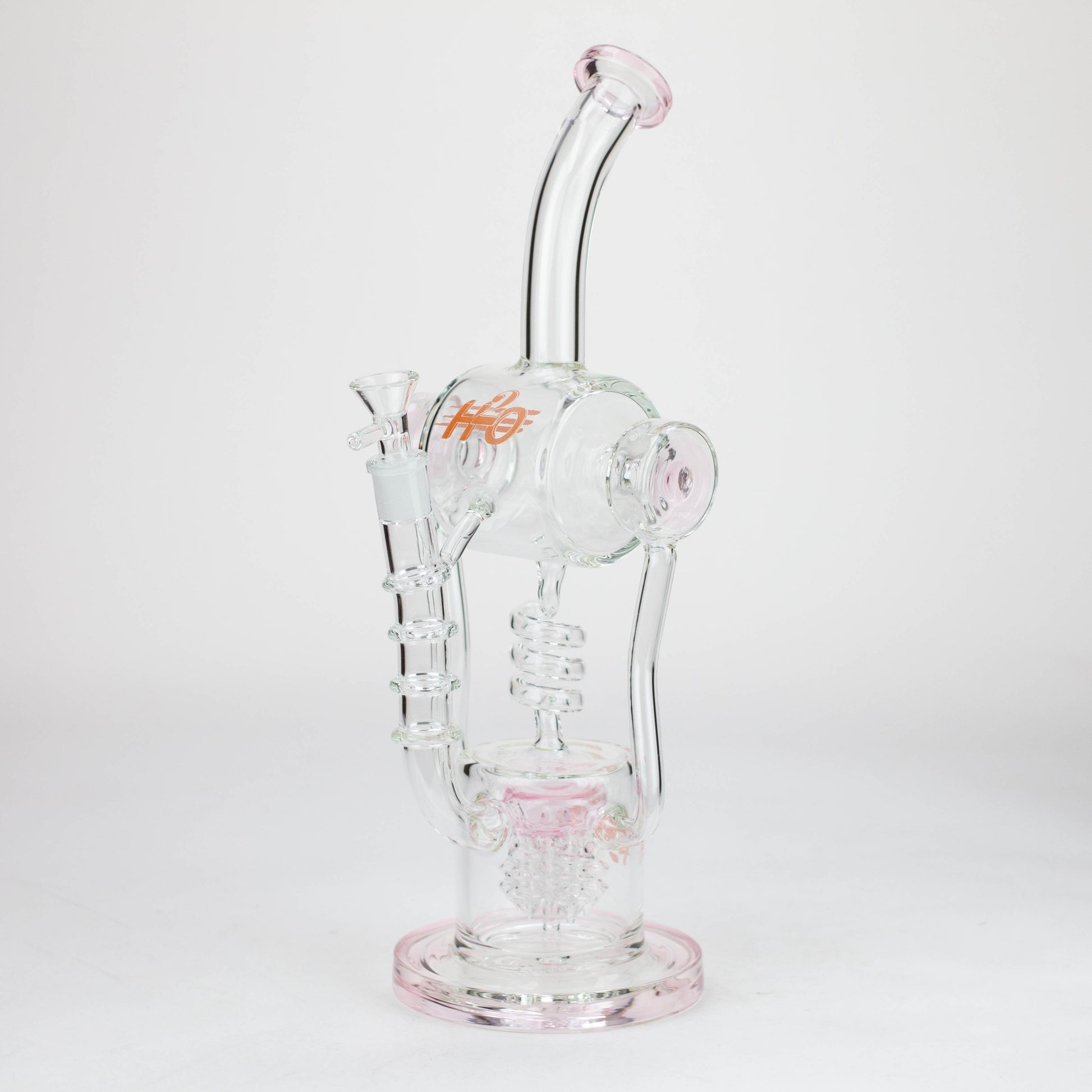 H2O | 14" glass water bong [H2O-5022]_4