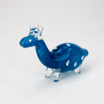 Standing Deer Small glass hand pipe_1