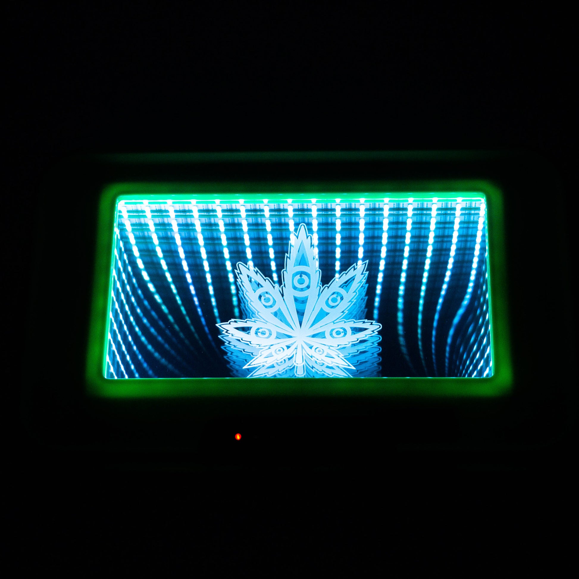 Infinity Mirror LED Rolling Tray_5
