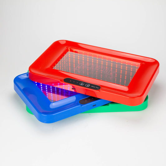 Infinity Mirror LED Rolling Tray_0