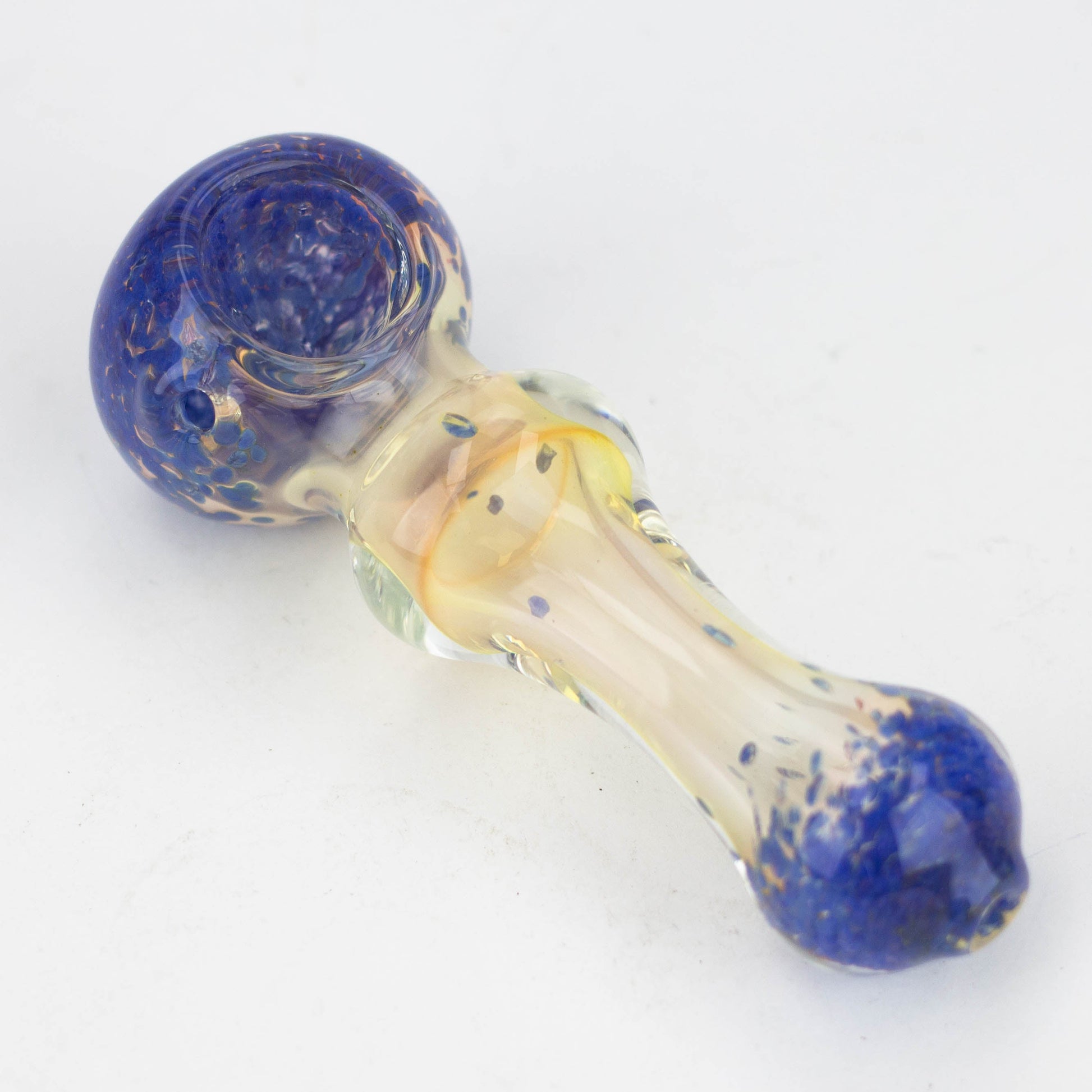 4.5" Gold Fumed Hand Pipe Pack of 2 [10606]_2