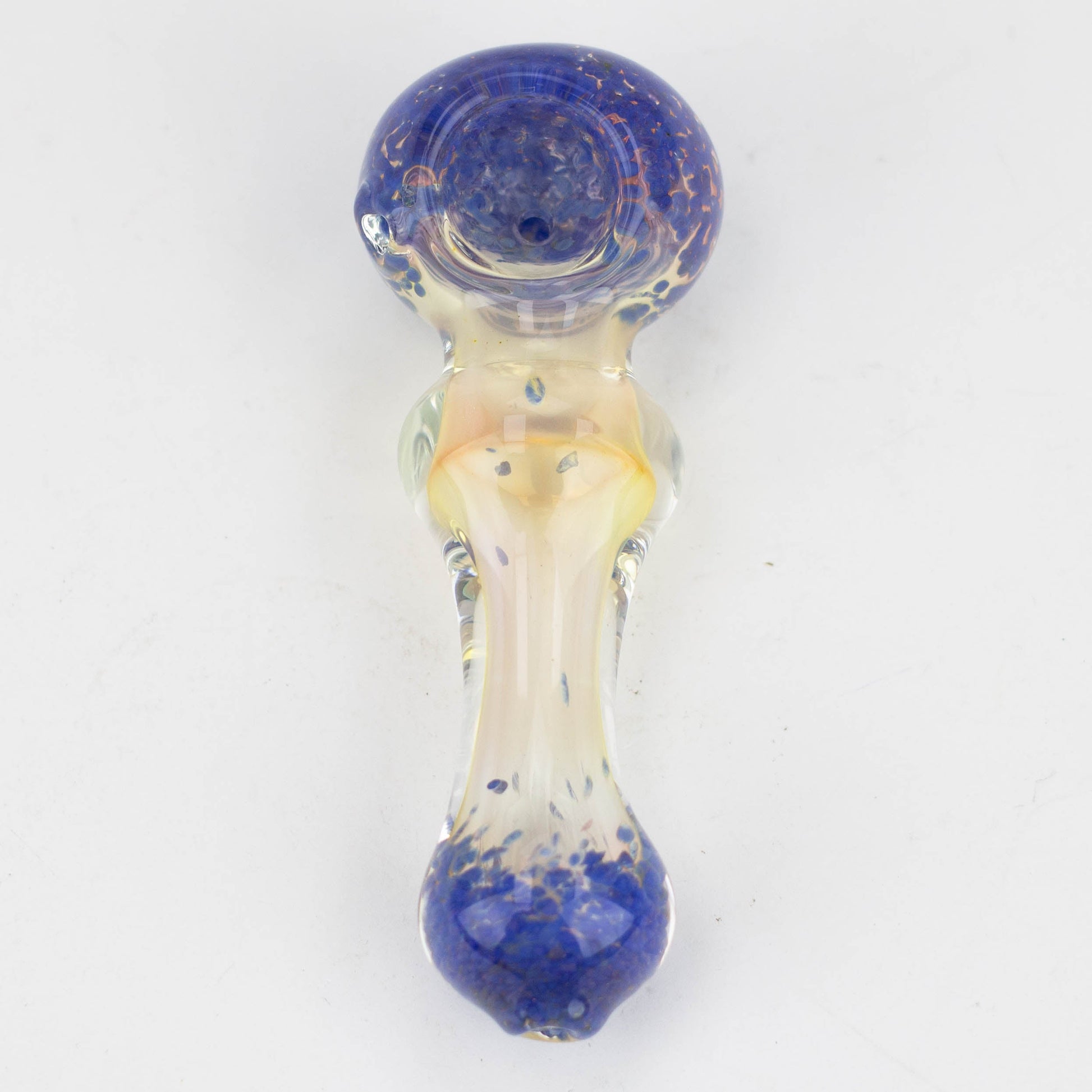4.5" Gold Fumed Hand Pipe Pack of 2 [10606]_4