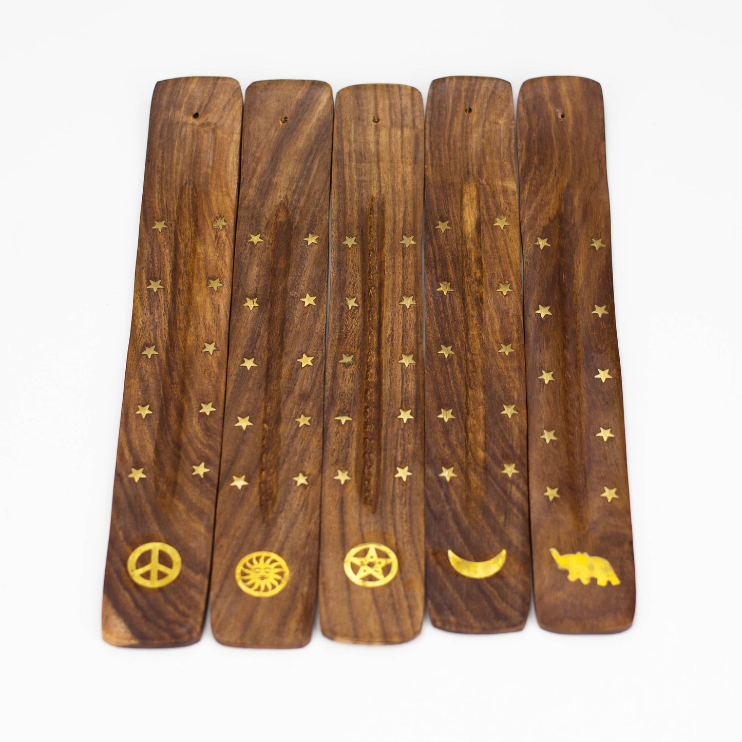 Wooden incense holder - 1 ea_1