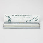 ZIG-ZAG silver King slim rolling paper Box of 50_2