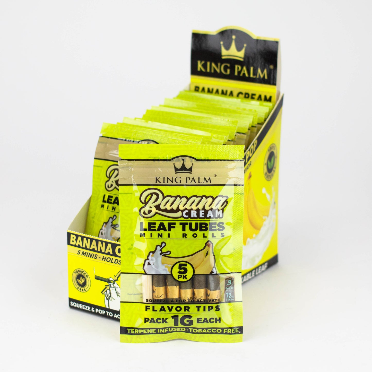 King Palm Hand-Rolled flavor 5 Mini Leaf Pack of 20_2