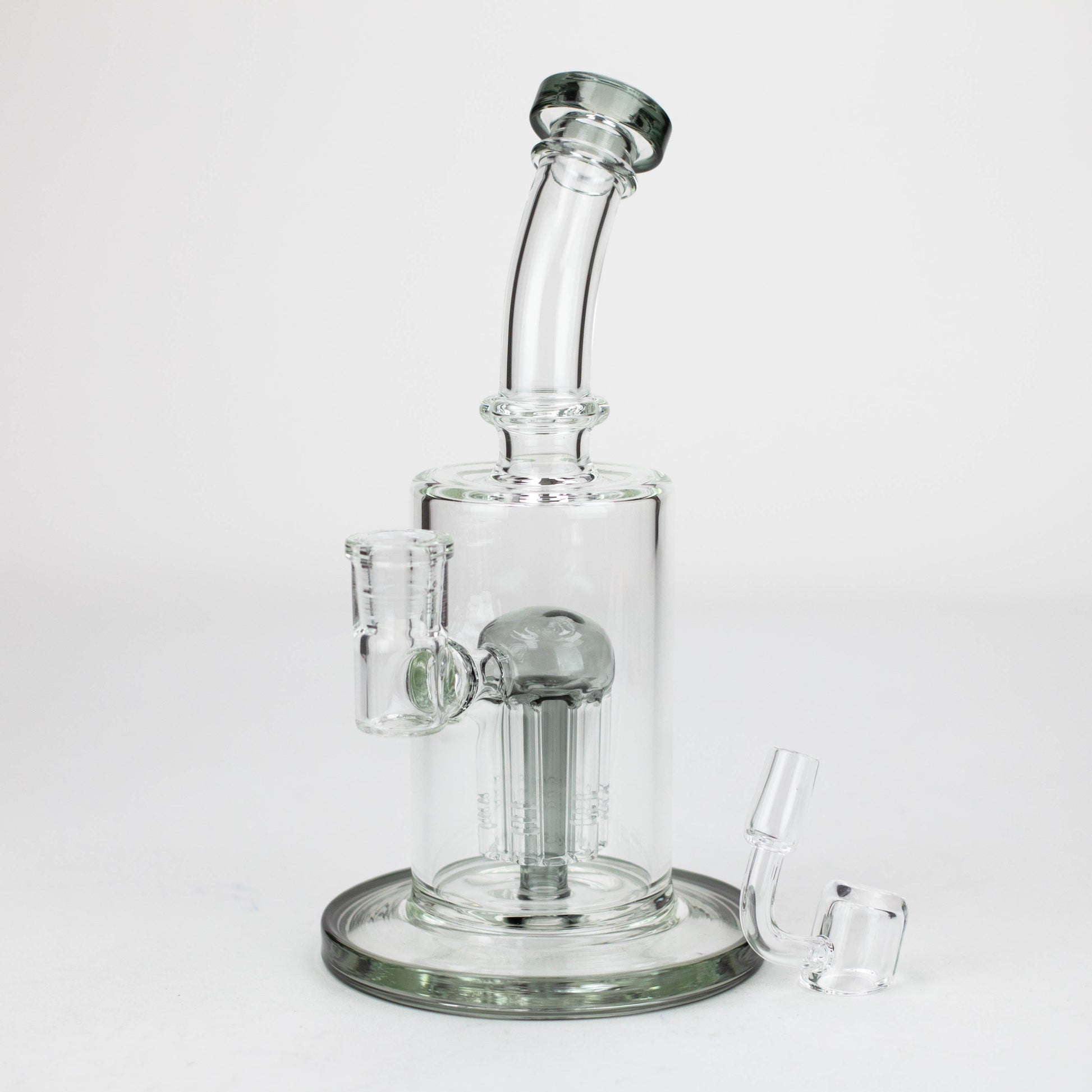 9" Dab Rig with 6 arms perc & Banger [230235]_3