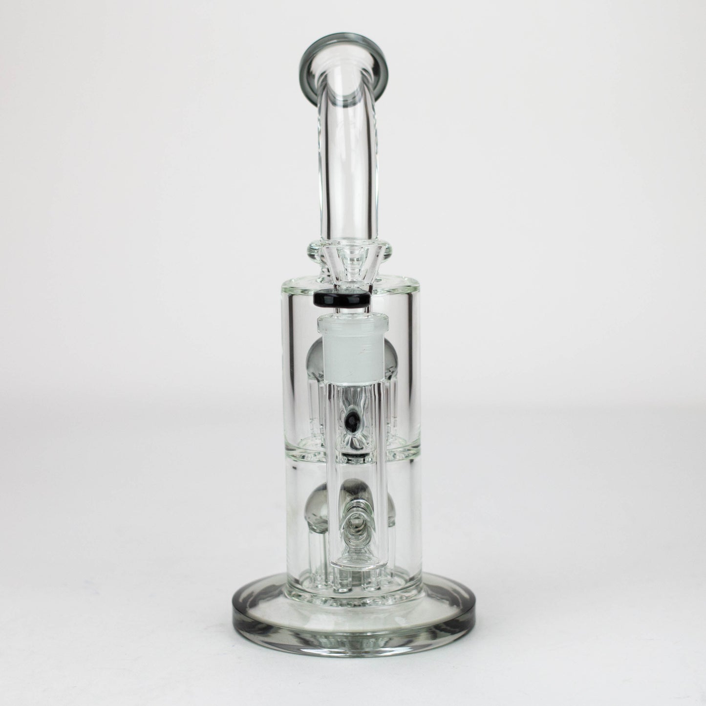 10" Glass Bubbler with dual 8 arms perc [G31014]_6