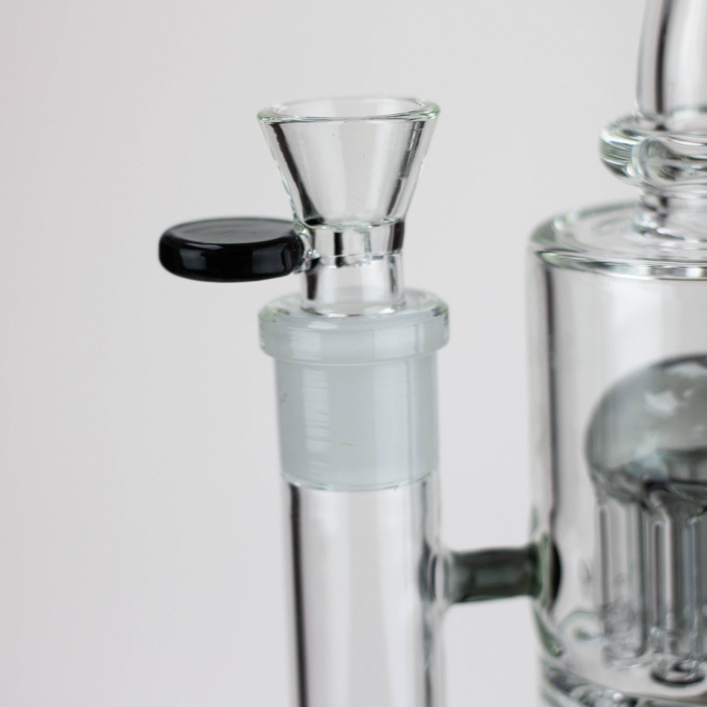 10" Glass Bubbler with dual 8 arms perc [G31014]_8