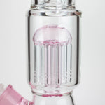 18" Single 8 arms perc, with splash guard 7mm glass water bong [G11122]_1