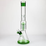 18" Single 8 arms perc, with splash guard 7mm glass water bong [G11122]_7