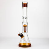 18" Single 8 arms perc, with splash guard 7mm glass water bong [G11122]_6
