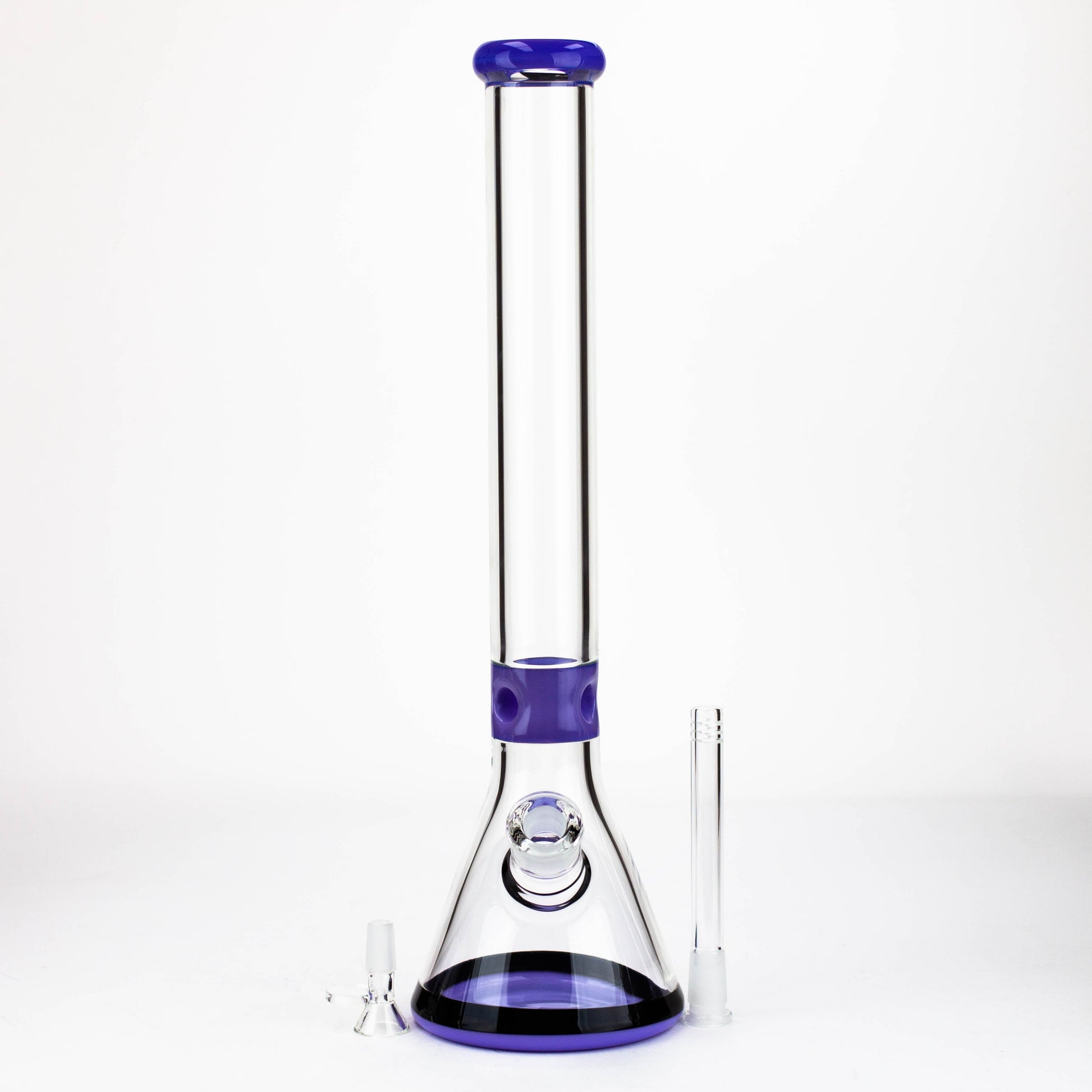 18" Classic 7 mm glass Beaker bong [G23172]_2