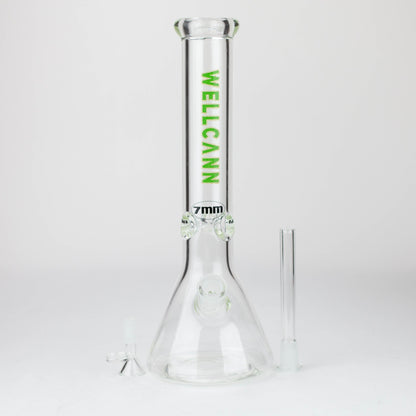 WellCann | 14" 7mm Beaker glass Bong_7