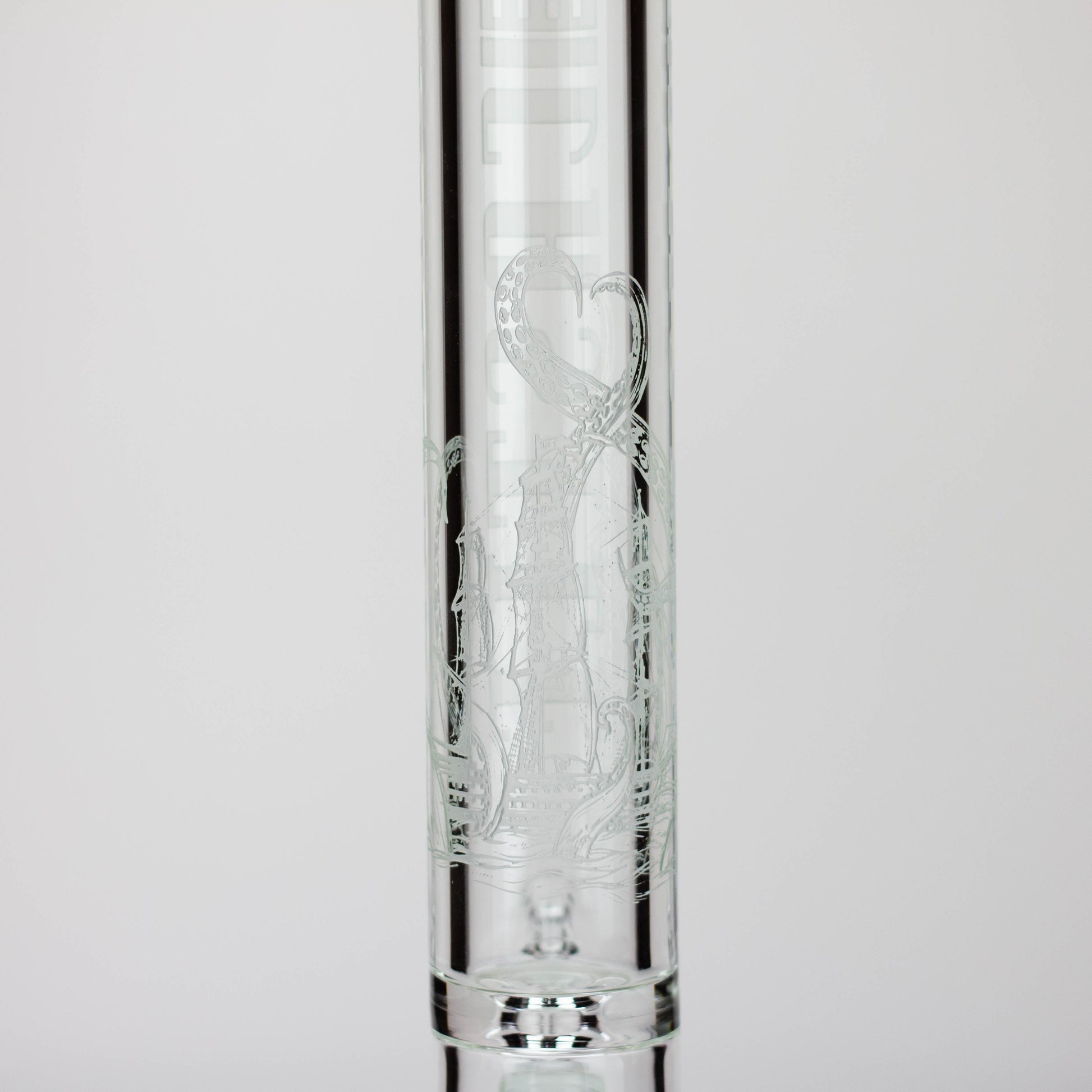 Castle Glassworks - 18" laser etched Tube Beaker Bong_13