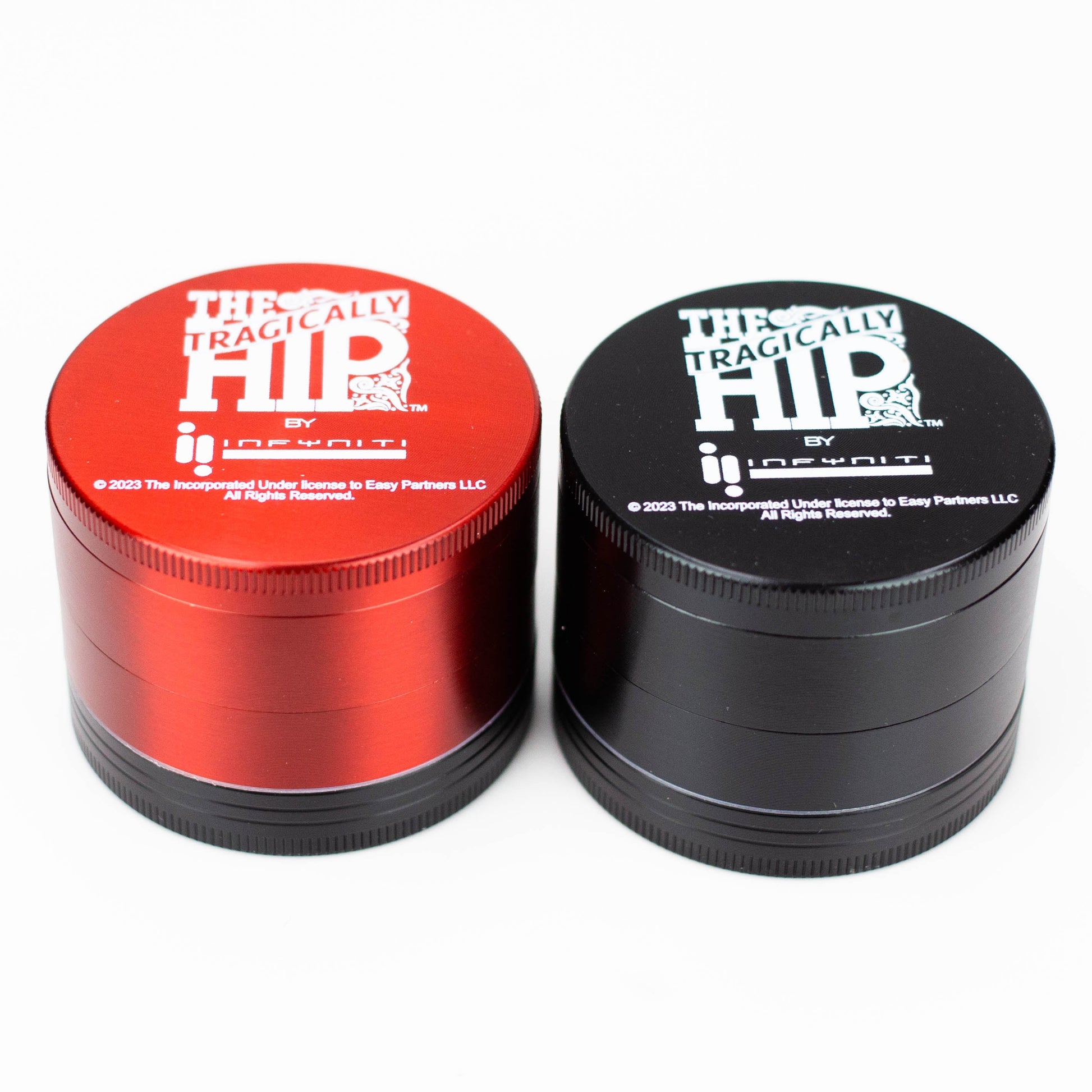 THE TRAGICALLY HIP - 4 parts metal red grinder by Infyniti_1