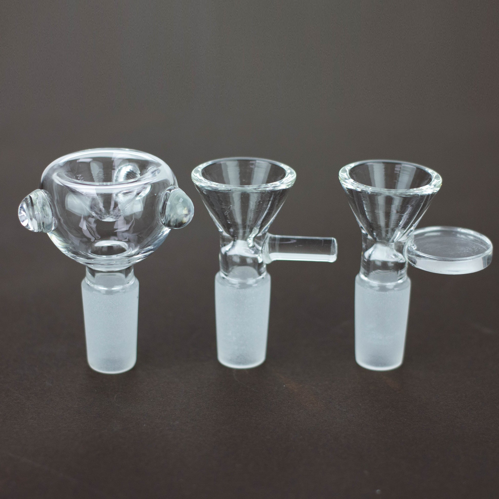 Clear thick glass bowl for 14 mm_0