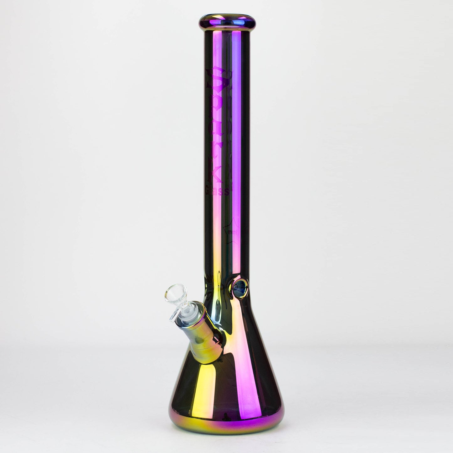 Spark | 18" Electorplated 9 mm glass water bong_6