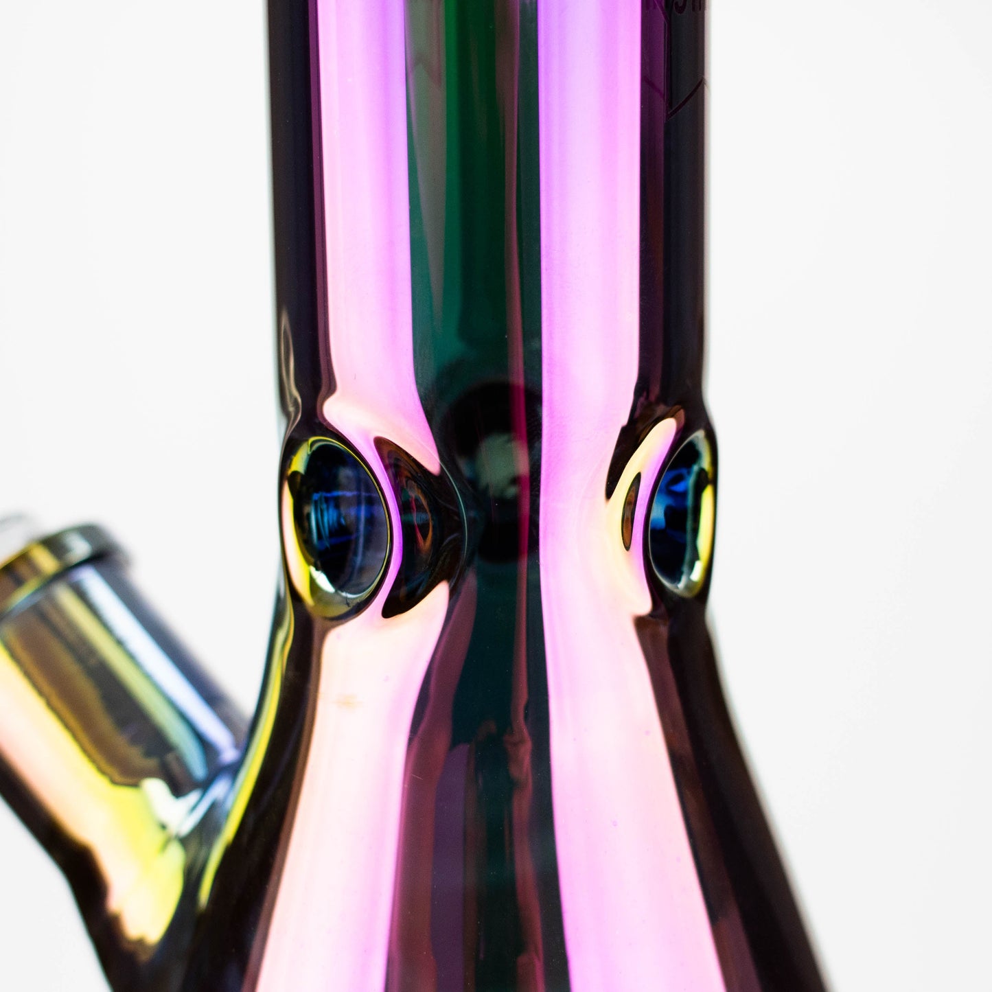 Spark | 18" Electorplated 9 mm glass water bong_3