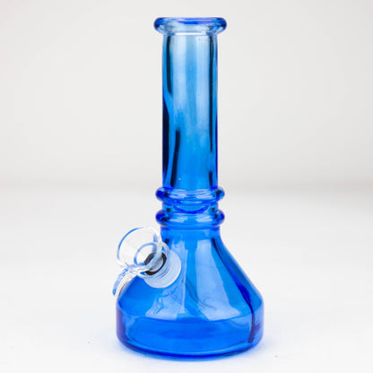 6" heavy color soft glass water bong_4