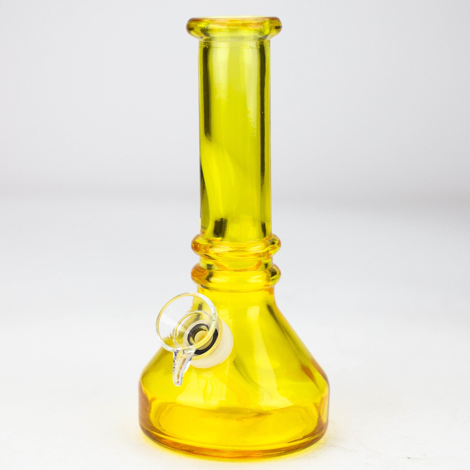 6" heavy color soft glass water bong_2
