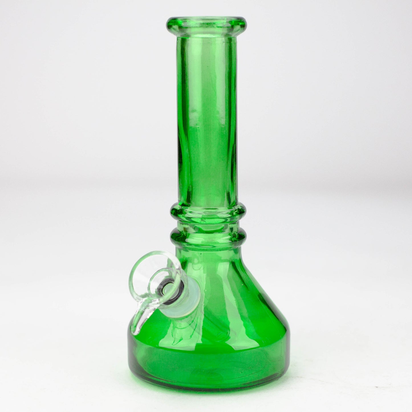 6" heavy color soft glass water bong_5