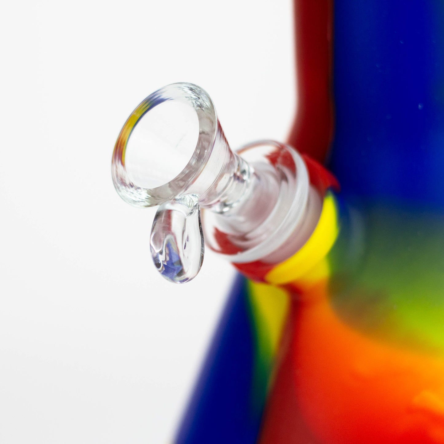 12" Assorted color Silicone detachable beaker water bong_6
