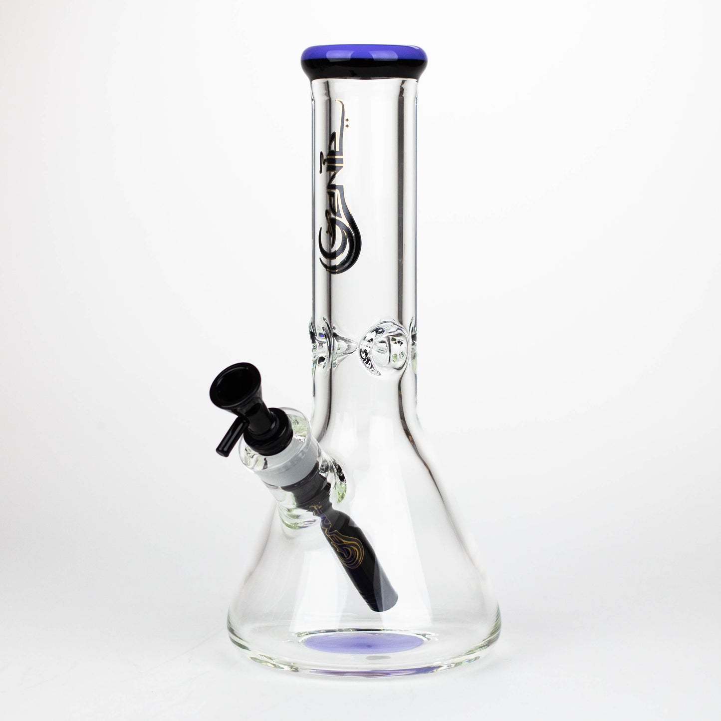 Genie | 12" Classic beaker 9 mm glass water bong [BK001]_6