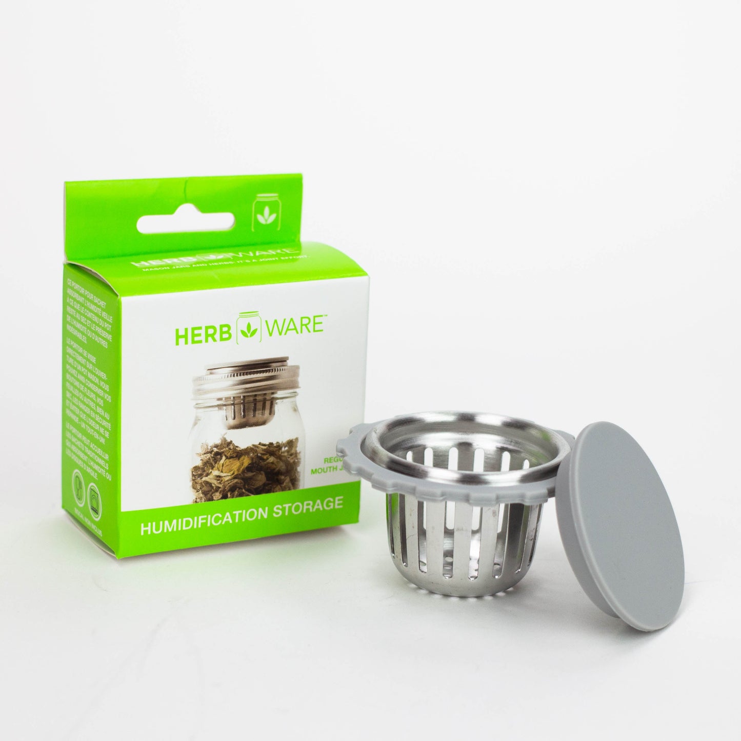 HERBWARE | Mason Jar Humidity PK holder R_0