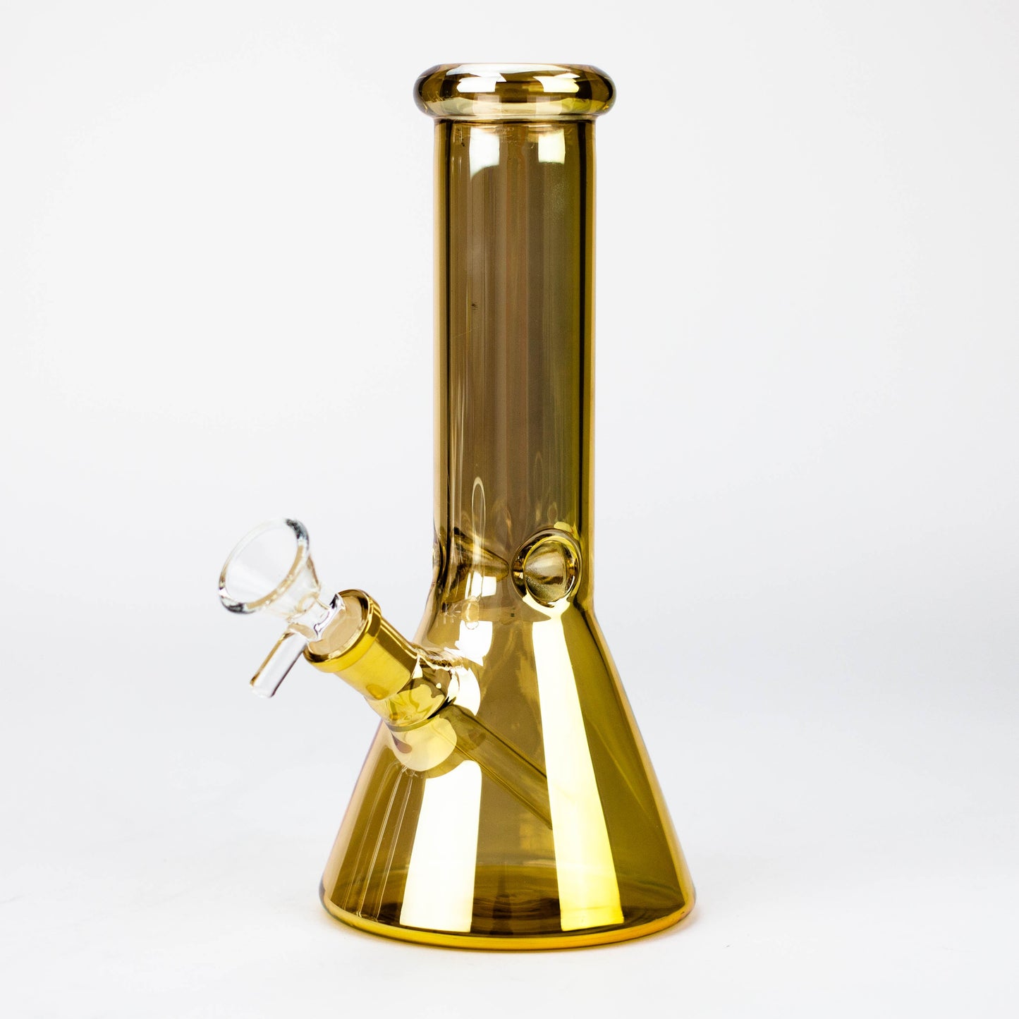 8" Solid Color Eletroplate Glass Beaker Bong [BH107x]_10