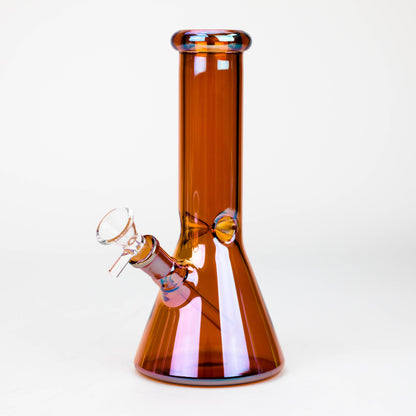 8" Solid Color Eletroplate Glass Beaker Bong [BH107x]_12