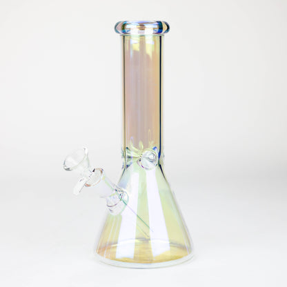 8" Solid Color Eletroplate Glass Beaker Bong [BH107x]_13