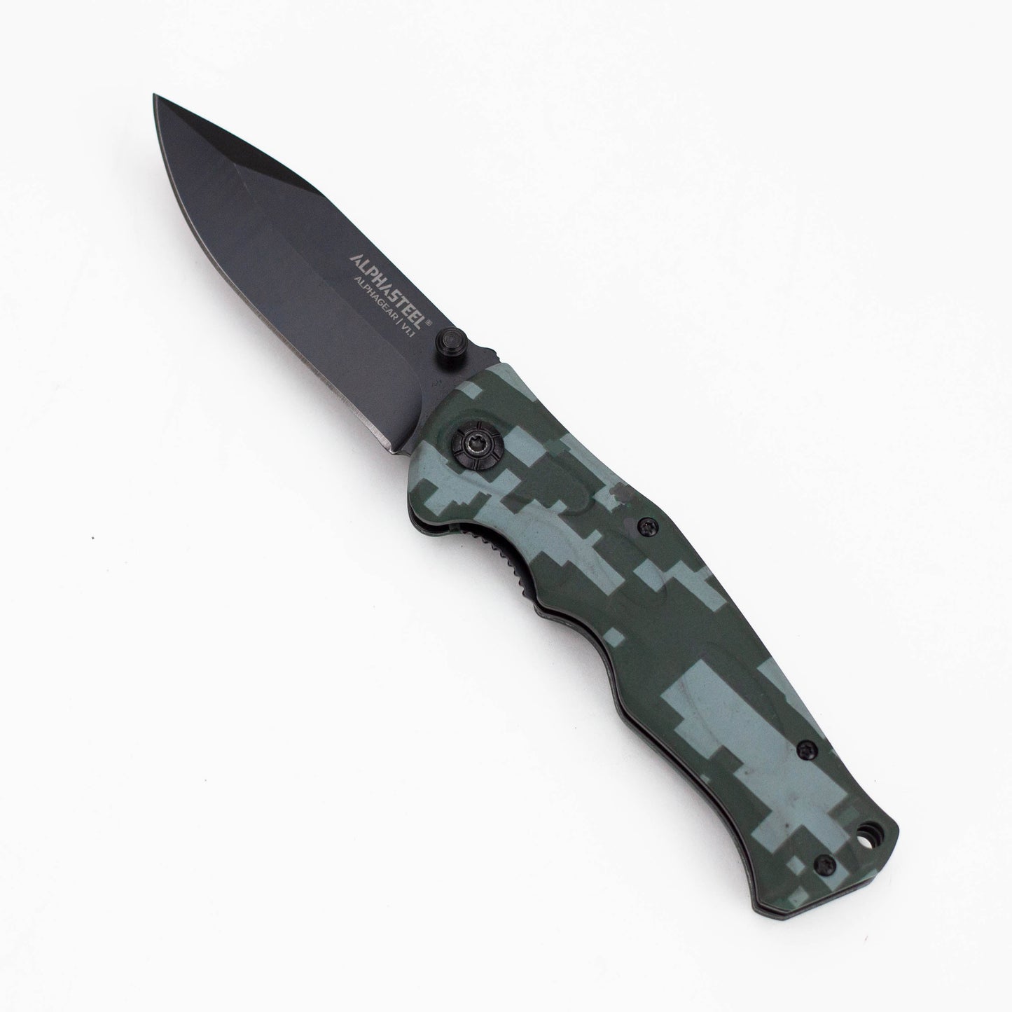 ALPHASTEEL | Hunting Knife - NEW Military FOLD_0