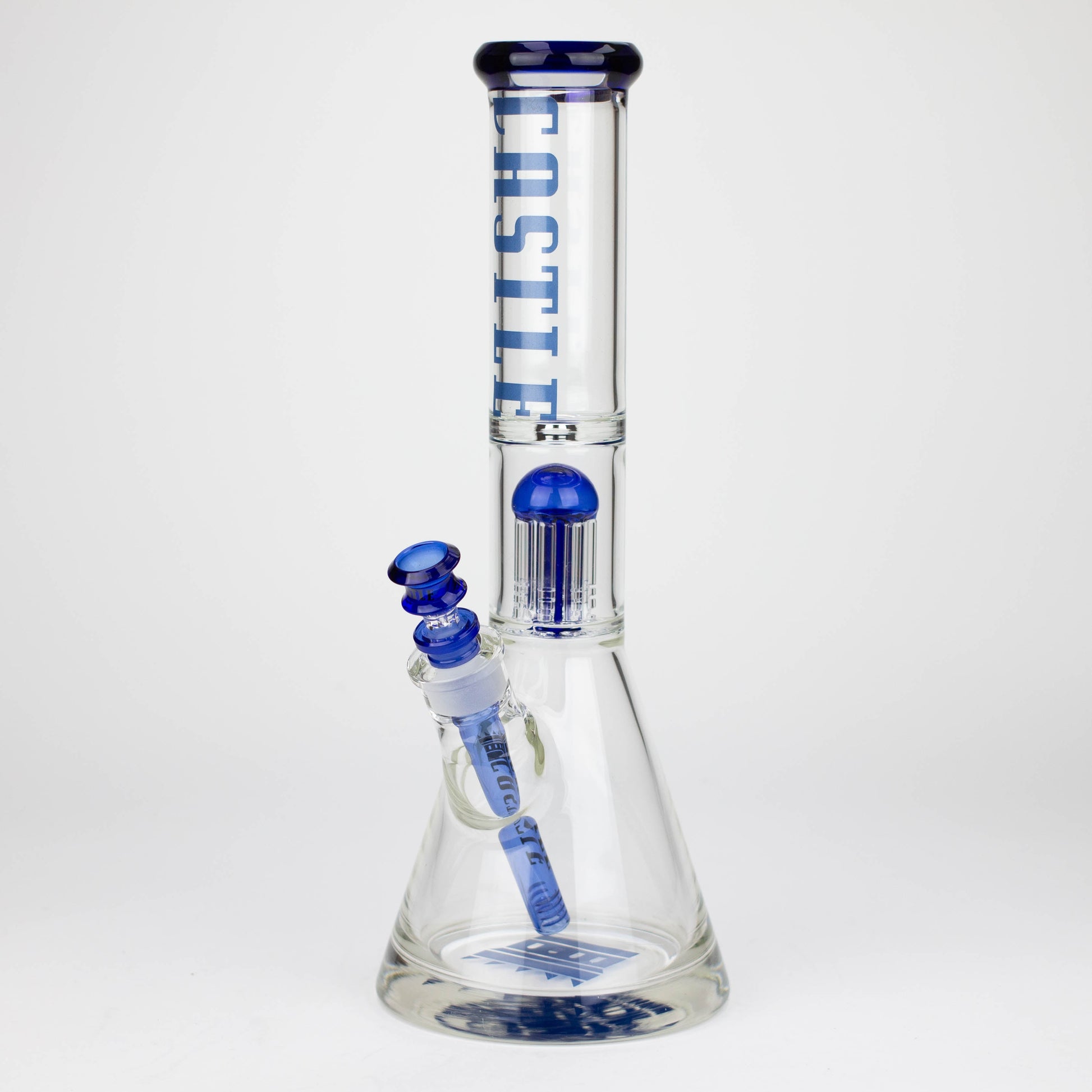 Castle Glassworks | 14" 8-arm Beaker Bong [CP-003]_9