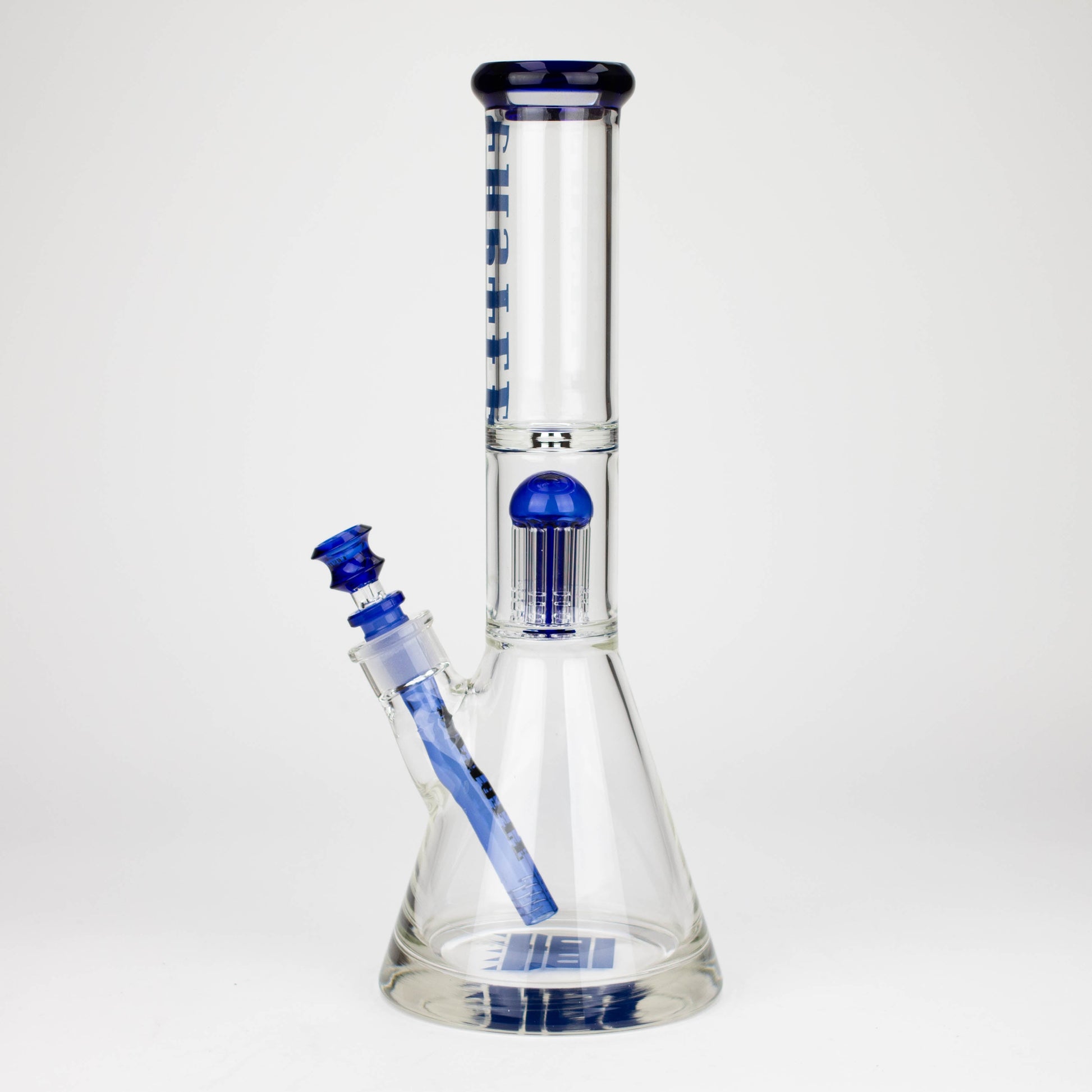 Castle Glassworks | 14" 8-arm Beaker Bong [CP-003]_10