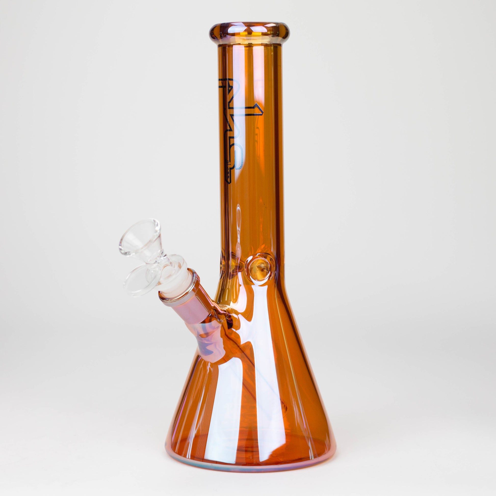 PHS |  10" Solid Color Eletroplate Glass Beaker Bong [PHSCR-10]_9