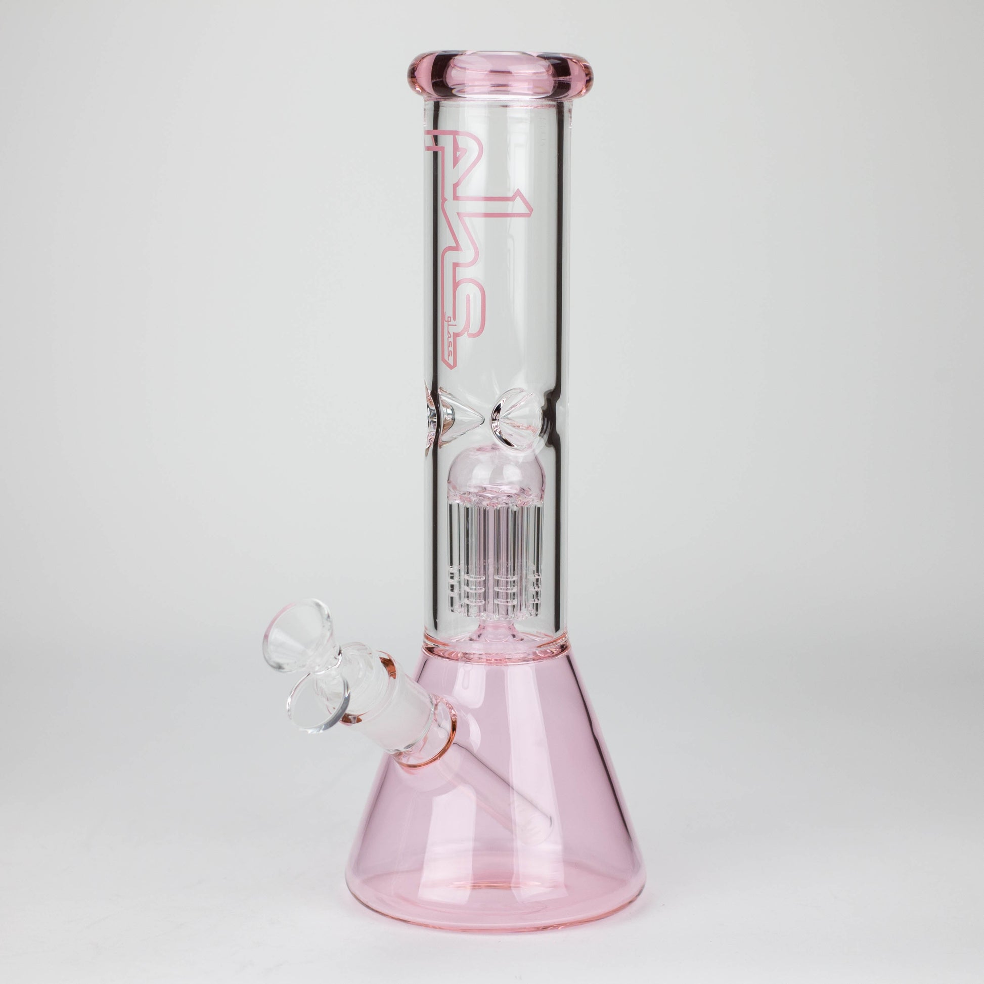 PHS | 12" Glass beaker color Bong with tree arm percolator [PHSPR-12]_8