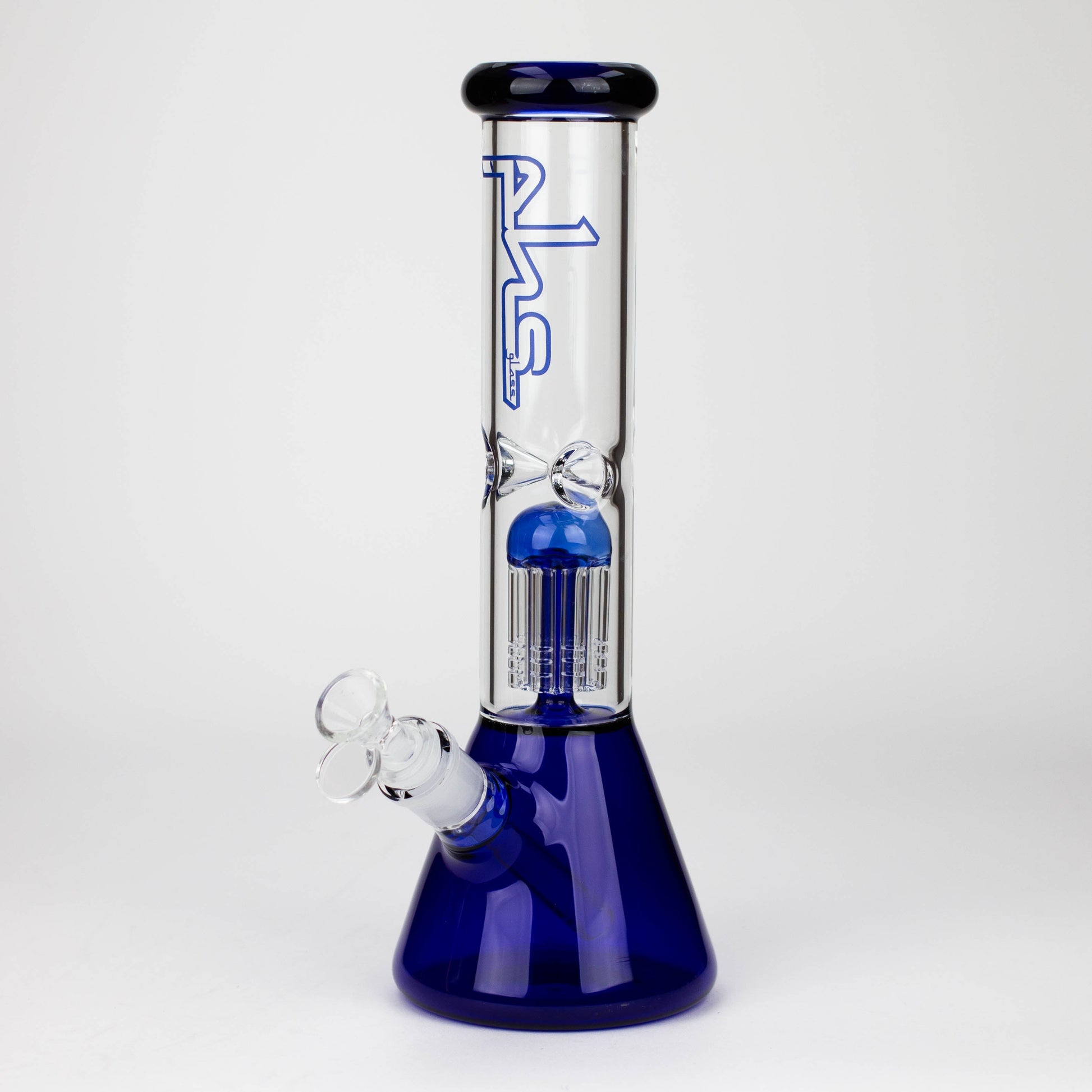 PHS | 12" Glass beaker color Bong with tree arm percolator [PHSPR-12]_9