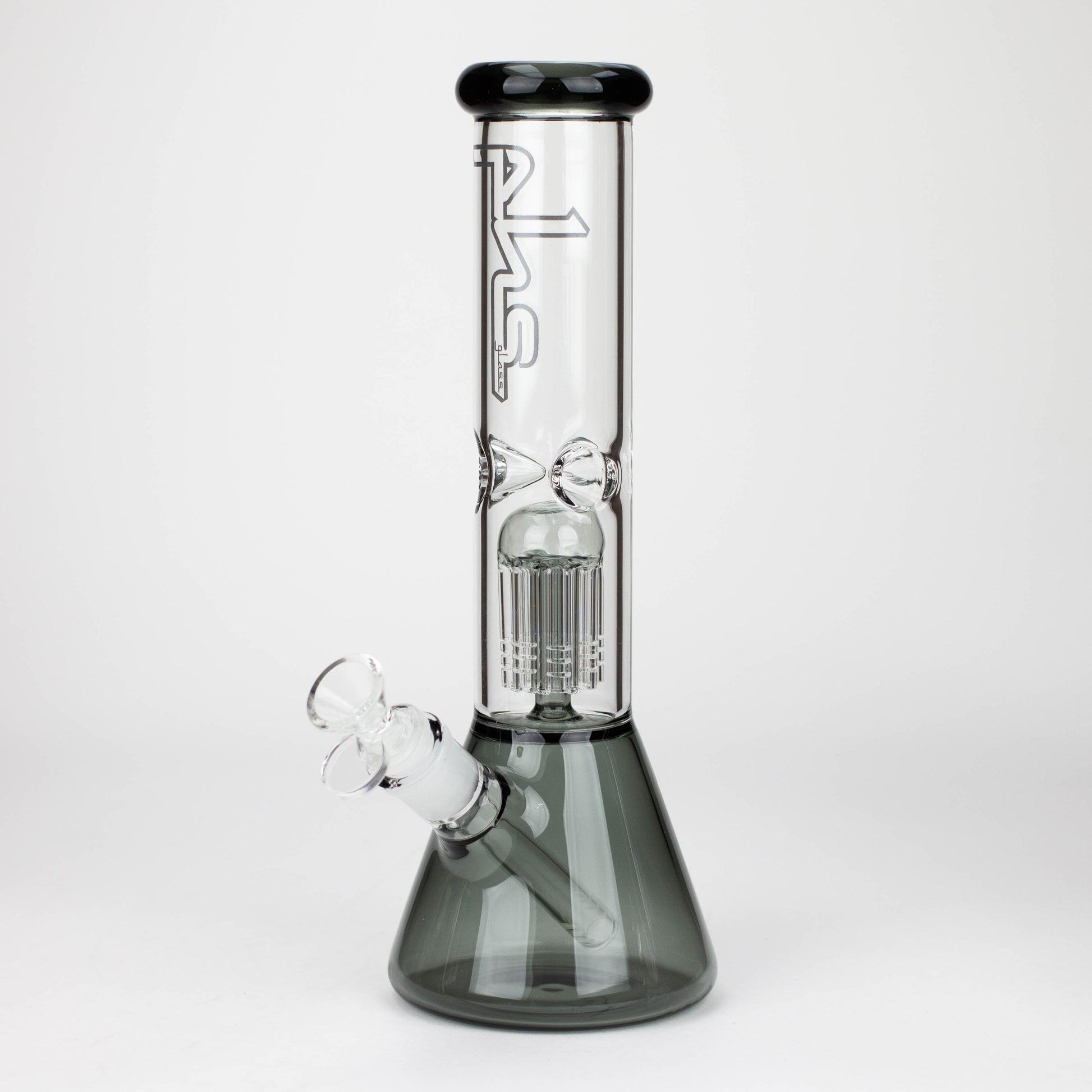 PHS | 12" Glass beaker color Bong with tree arm percolator [PHSPR-12]_10