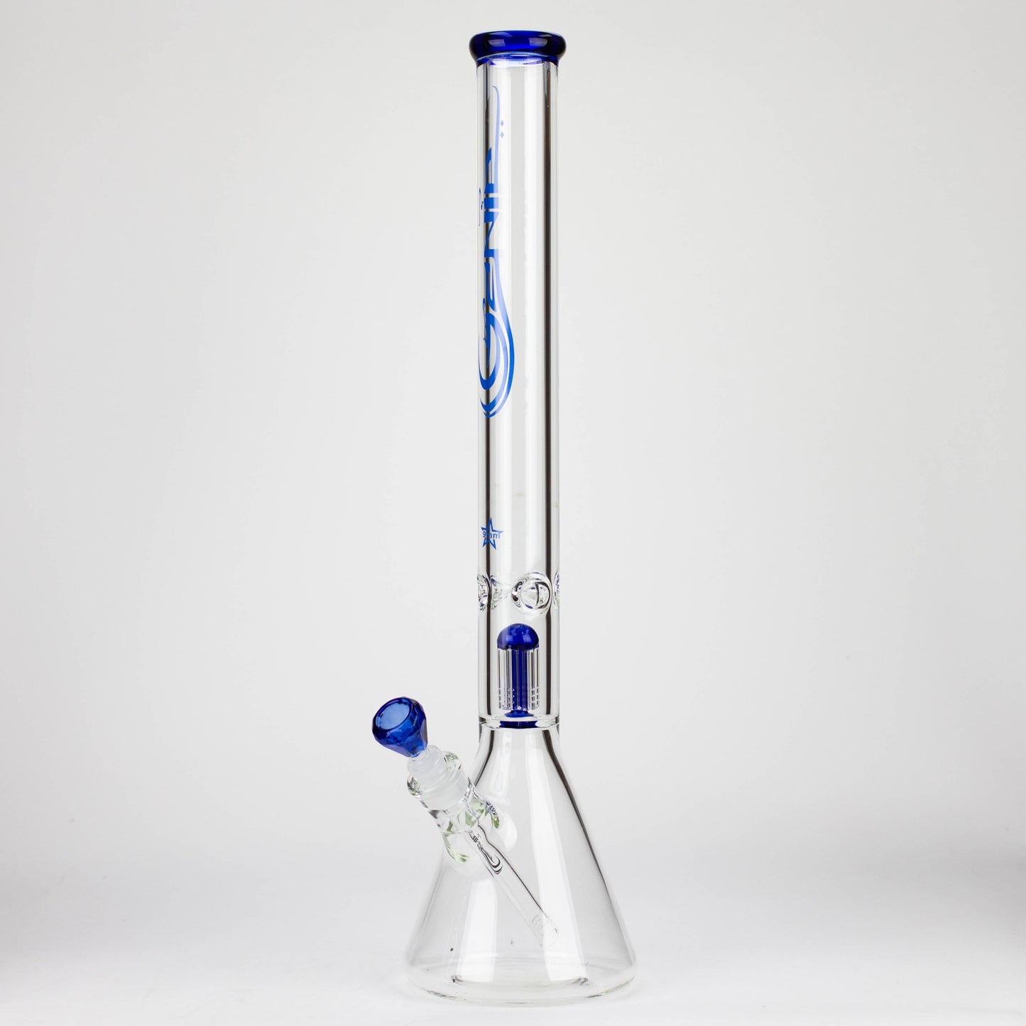 GENIE | 24" 9 mm single percolator glass water bong [GB1905]_11
