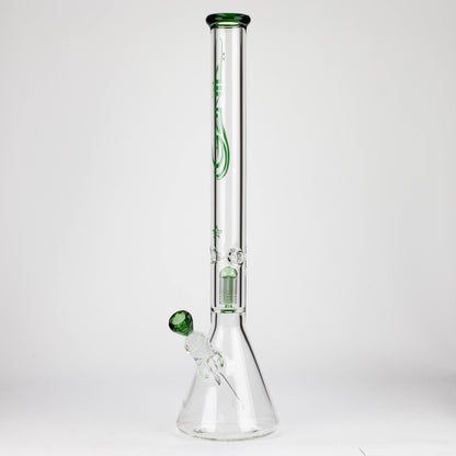 GENIE | 24" 9 mm single percolator glass water bong [GB1905]_12