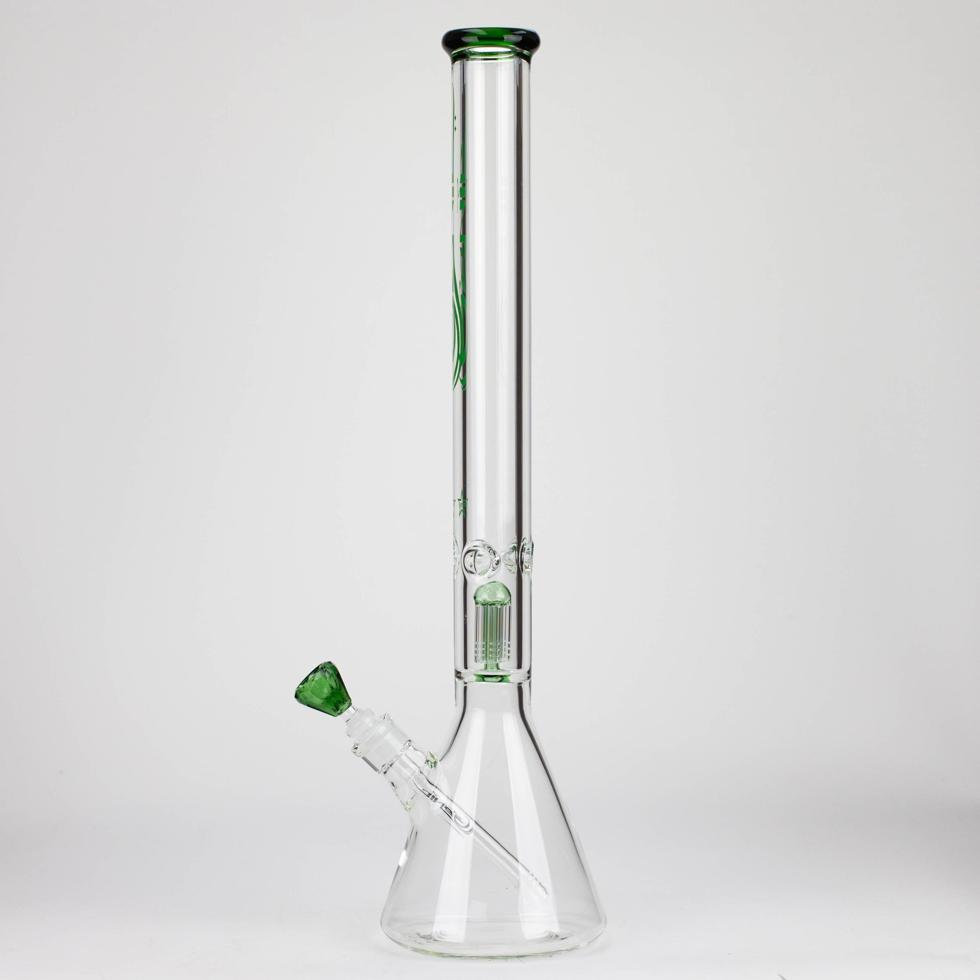 GENIE | 24" 9 mm single percolator glass water bong [GB1905]_13