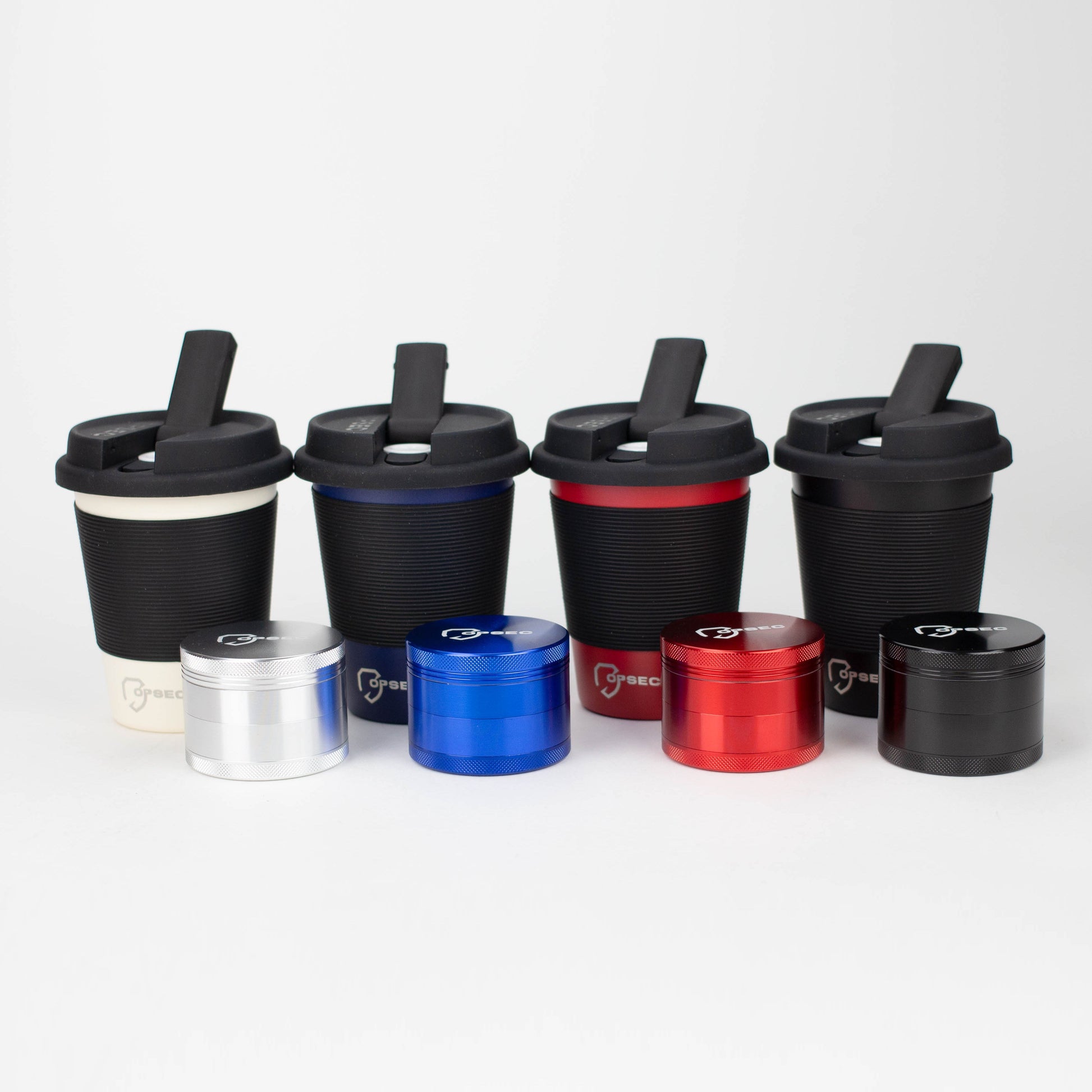 OPSEC Mug | Stealth Bubbler Bundle w/ Grinder and Extra Ceramic Bowl_0